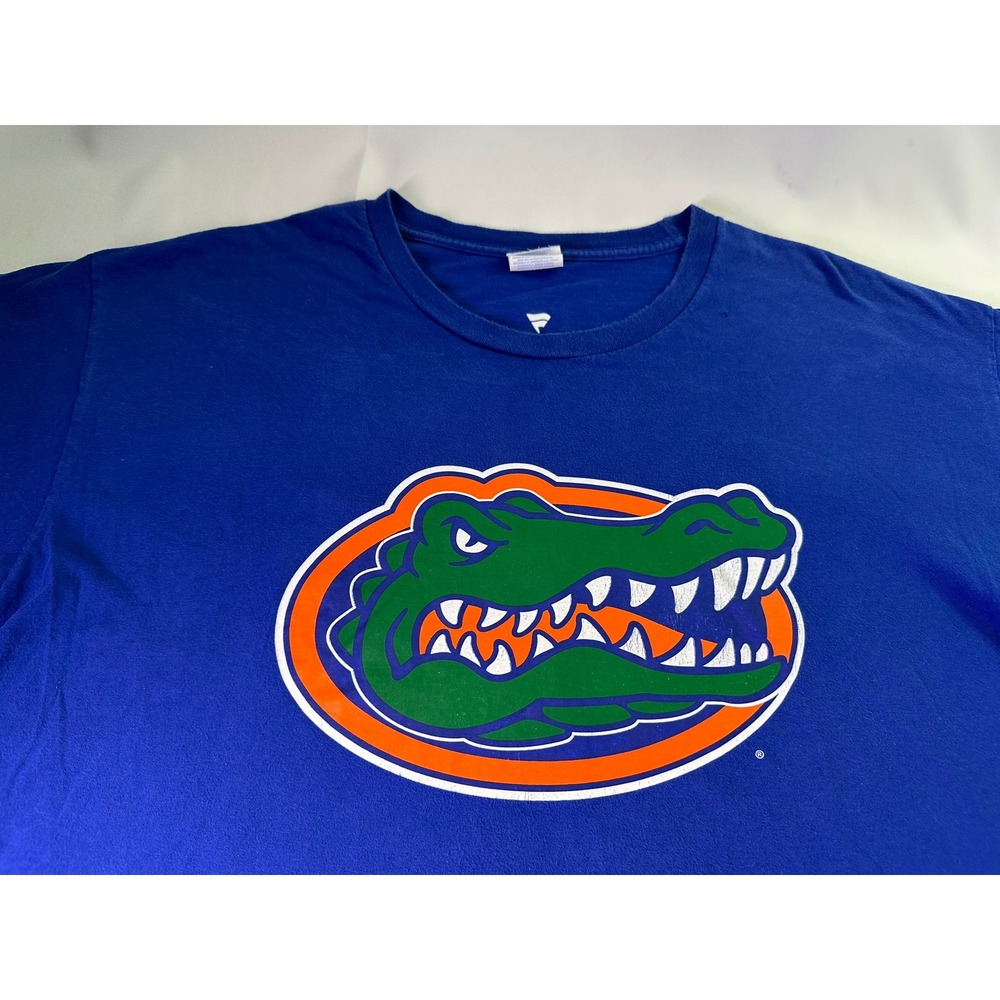 Florida Gators Fanatics Shirt Men's 2XL Blue Short Sleeve Logo NCAA Football Tee